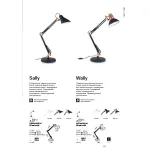 Настольная лампа Ideal Lux WALLY 193991
