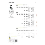 Трековый светильник Ideal Lux FOX 348322
