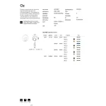 Настенный светильник Ideal Lux OZ 304502