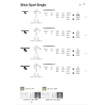 Трековый светильник Ideal Lux STICK 364100