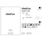 Потолочный светильник Ideal Lux SQUISH 332413