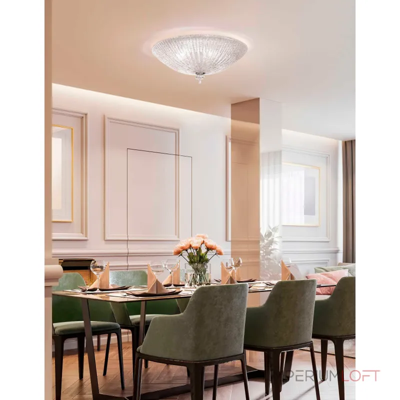 Потолочный светильник Ideal Lux SHELL 140193 Потолочный светильник Ideal Lux SHELL 140193