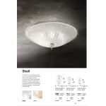 Потолочный светильник Ideal Lux SHELL 140193