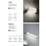Настенный светильник Ideal Lux BALANCE 321554