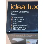 Филаментная лампа D95 8Вт 770Лм 3000K CRI90 Е27 230В Ideal Lux Globo 289243
