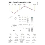 Шинопровод трёхфазный 1м Ideal Lux LINK 246451