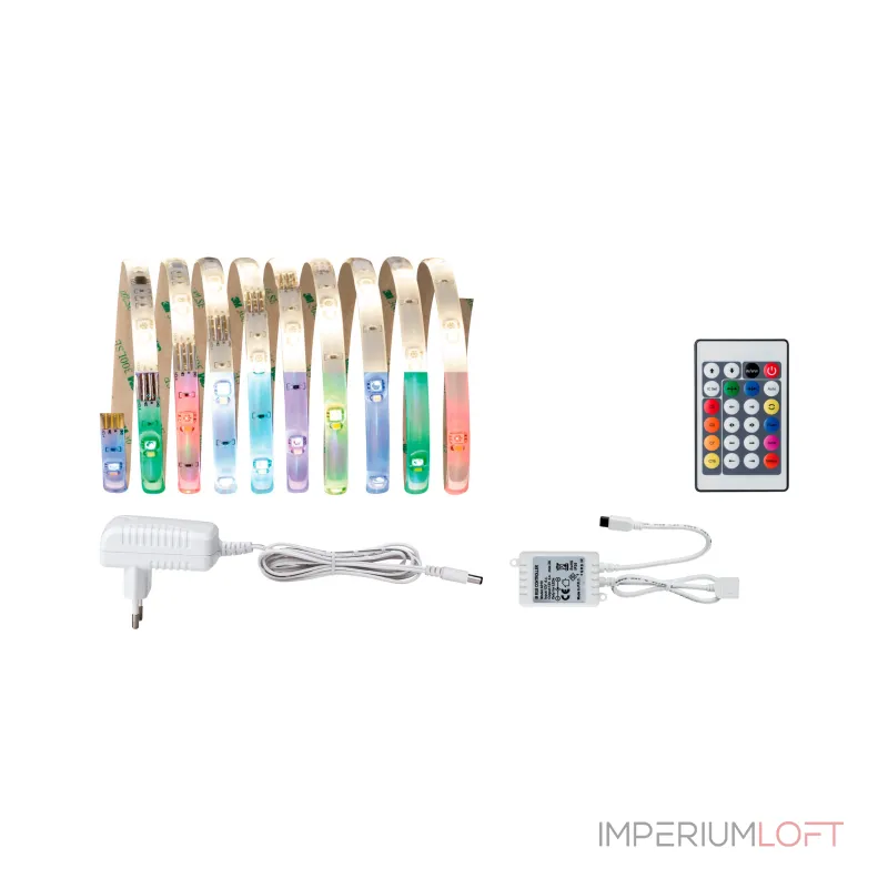Светодиодная лента Strip Motion Color+White Set 3m RGBW + 3000К ДУ Paulmann Digital LED 70696