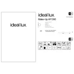 Настенный светильник Ideal Lux MAKE-UP 287676