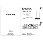 Подвесная люстра Ideal Lux MIRACLE 325828