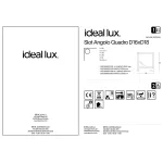 Накладной профиль Ideal Lux Quadro 267449