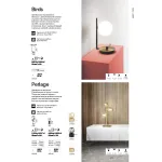 Настольная лампа Ideal Lux PERLAGE 292458