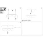 Потолочный светильник Ideal Lux BINOMIO 313283