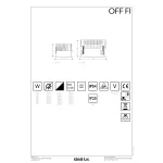 Потолочный встраиваемый светильник Ideal Lux OFF 266497