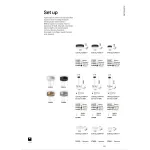 Подвесной светильник без плафона Ideal Lux SET UP 348230