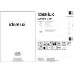 Подвесной светильник Ideal Lux LUMIERE 314174