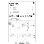 Подвесной светильник Ideal Lux LANA 068169