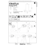 Подвесная люстра Ideal Lux PERLAGE 322766