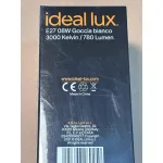 Филаментная лампа А60 Груша 8Вт 780Лм 3000К CRI90 Е27 230В Ideal Lux Goccia 289250