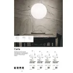 Подвесной светильник Ideal Lux CARTA 272139