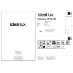 Настенный светильник Ideal Lux ESSENCE 285115