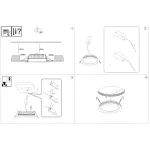 Встраиваемый светильник Ideal Lux Basic 312118