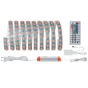 Светодиодная лента RGB 3м 230/24В ДУ Paulmann MaxLED 70567
