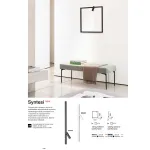 Настенный светильник Ideal Lux Syntesi 285269