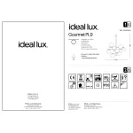 Люстра на штанге Ideal Lux GOURMET 289489