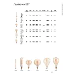 Светодиодная лампа Ideal Lux LAMPADINE E27 201252
