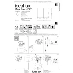 Подвесная люстра Ideal Lux MINOR 235516
