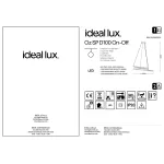 Подвесная люстра Ideal Lux OZ 352411