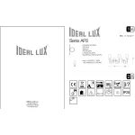 Настенный светильник Ideal Lux Senix 032573