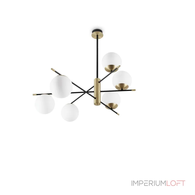 Люстра на штанге Ideal Lux GOURMET 289496 Люстра на штанге Ideal Lux GOURMET 289496
