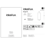 Уличный напольный светильник Ideal Lux ENYA 323237