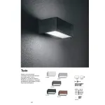 Уличный настенный светильник Ideal Lux Twin 213330