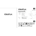 Подвесная люстра Ideal Lux EQUINOXE 275215