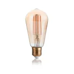 Филаментная лампа Ideal Lux LAMPADINE E27 Янтарь