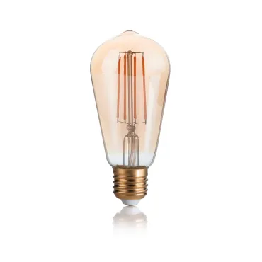 Филаментная лампа Ideal Lux LAMPADINE E27 Янтарь Филаментная лампа Ideal Lux LAMPADINE E27 Янтарь