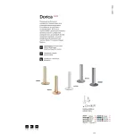 Настольная лампа Ideal Lux DORICA 362564