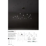 Подвесная люстра Ideal Lux Lucciola 283982