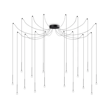 Подвесная люстра Ideal Lux LUCCIOLA 284002 Подвесная люстра Ideal Lux LUCCIOLA 284002