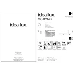 Настенный светильник Ideal Lux CLIP 091136