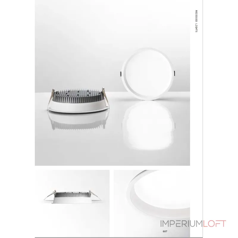 Встраиваемый светильник Ideal Lux DEEP 249018 Встраиваемый светильник Ideal Lux DEEP 249018