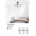 Люстра на штанге Ideal Lux COSMOPOLITAN 273693