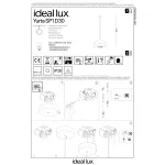 Подвесной светильник Ideal Lux YURTA 285153
