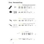 Шинопровод встраиваемый 2м Ideal Lux Deva 332512