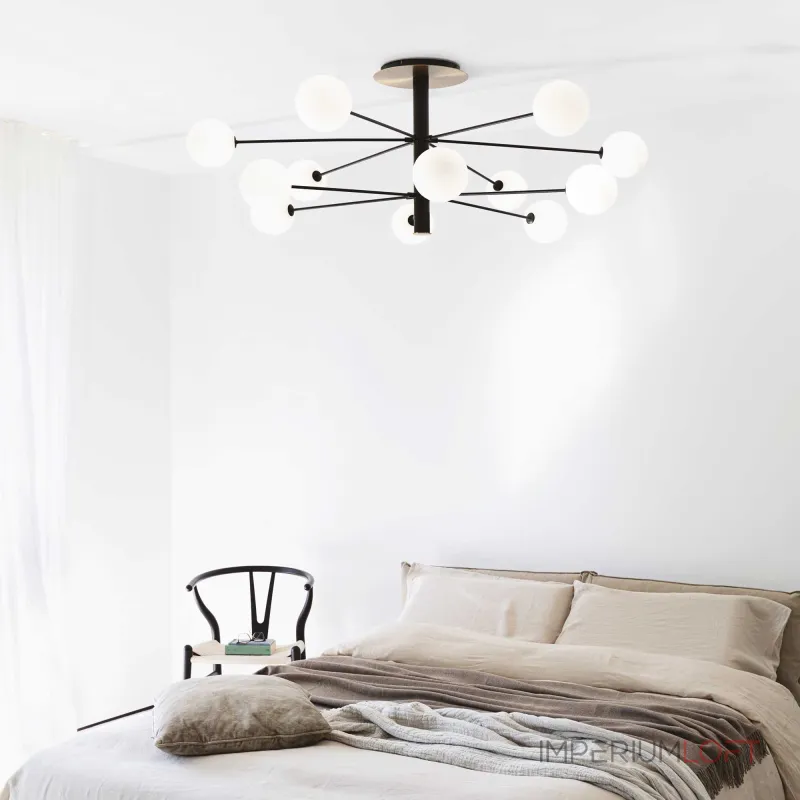 Люстра на штанге Ideal Lux COSMOPOLITAN 328485 Люстра на штанге Ideal Lux COSMOPOLITAN 328485