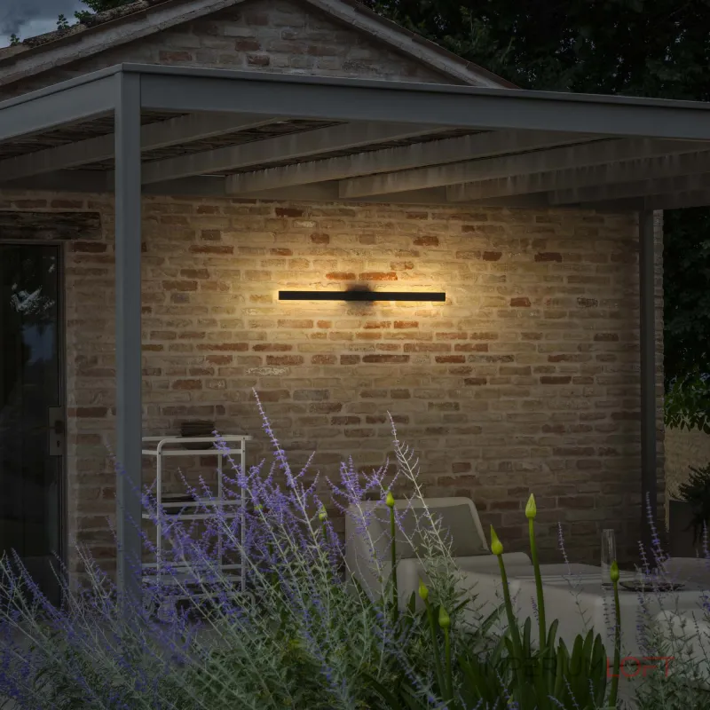 Уличный настенный светильник Ideal Lux LINEA 313504 Уличный настенный светильник Ideal Lux LINEA 313504