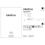 Уличный подвесной светильник-гирлянда Ideal Lux FIESTA 246796