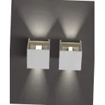 Уличный настенный светильник Ideal Lux Atom AP 366869